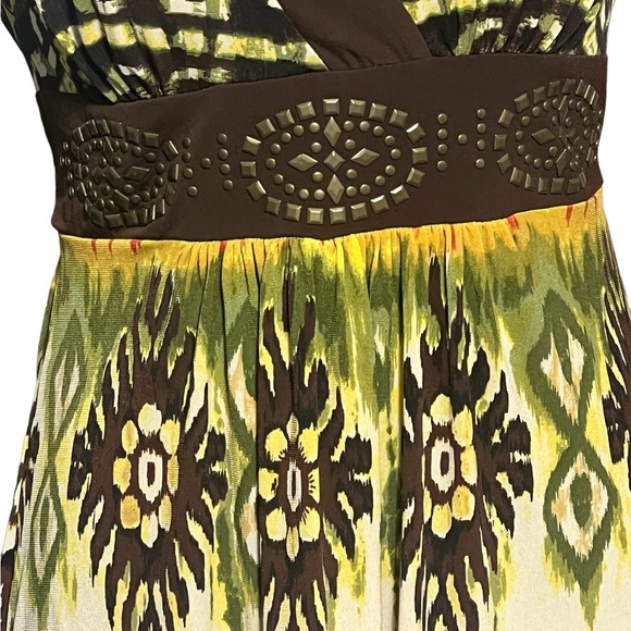 A.Byer, Size Large, Sleeveless, V-Line, Pullover, Tie Belt, Dress. K35 - Picture 4 of 9